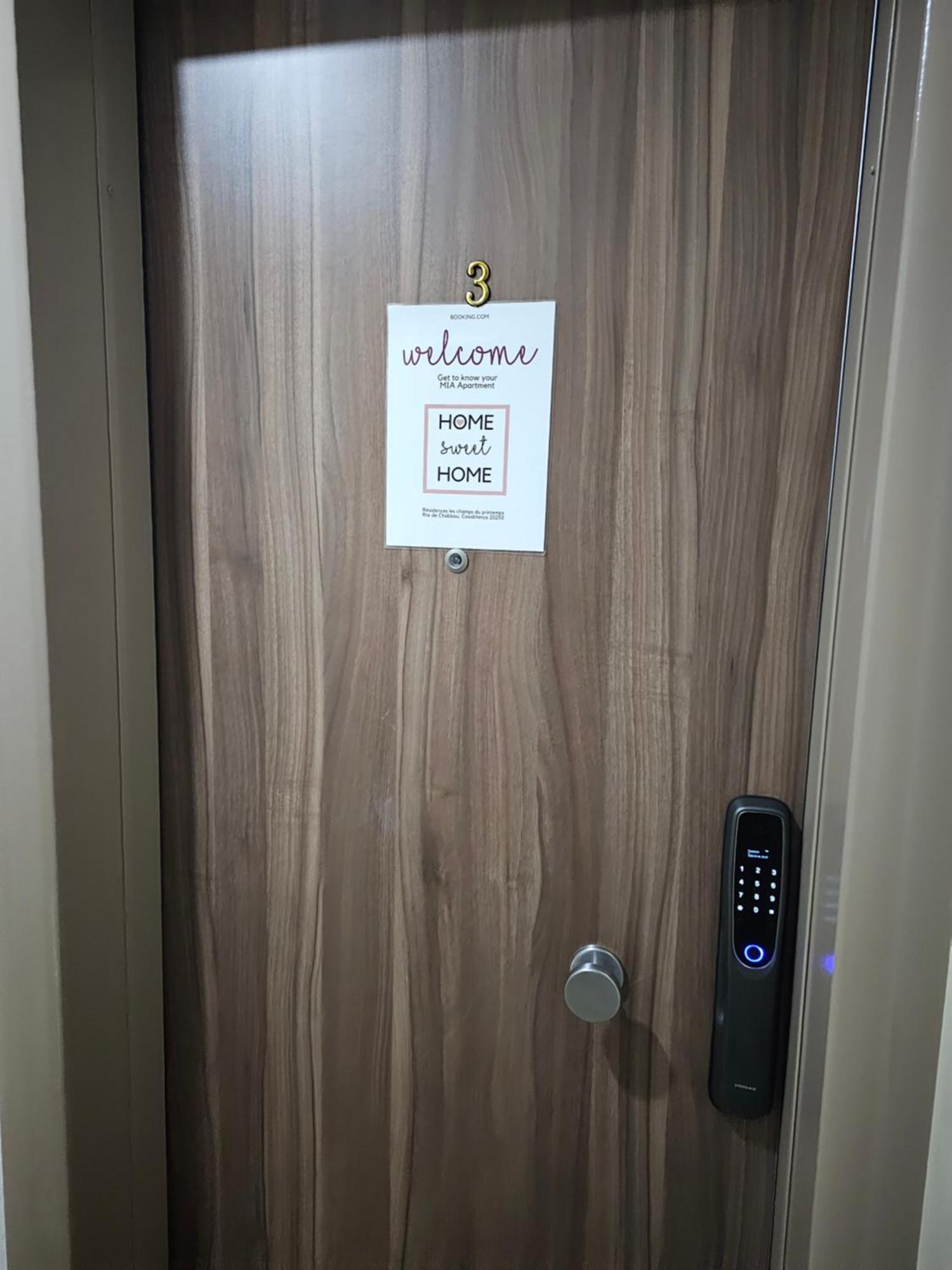 Mia Appartement N1 - Elegance, Confort Et Serenite Casablanca Exterior foto